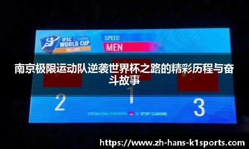 南京极限运动队逆袭世界杯之路的精彩历程与奋斗故事